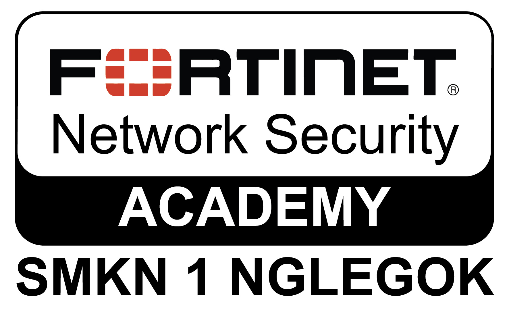 Security academy. Fortinet logo. European Security Academy.